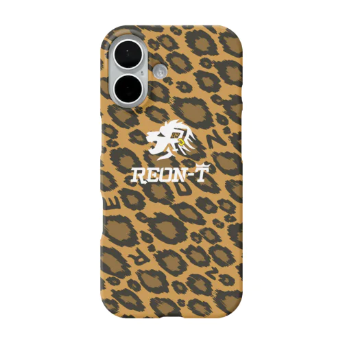 豹柄REON-Tロゴ iPhone Smartphone Case