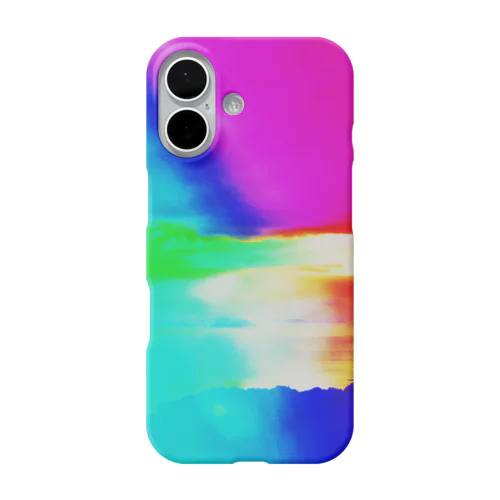 tawarazuの夕陽と宇和海 iPhone Smartphone Case