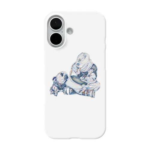 おパグのhoppy♪ iPhone Smartphone Case