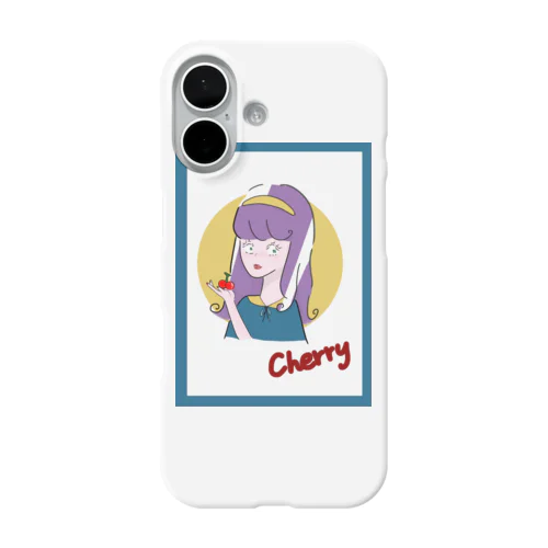 Cherry moon iPhone Smartphone Case