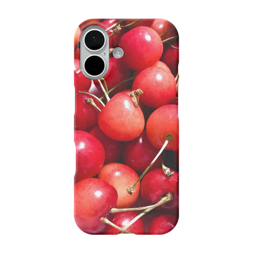 うちに届いたサクランボ iPhone Smartphone Case