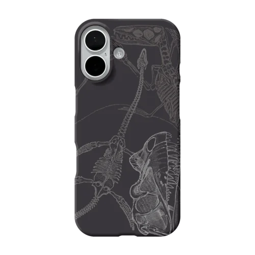 恐竜の化石スマホケース iPhone Smartphone Case