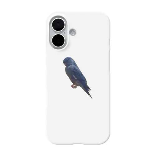 ムキムキ☆サザナミインコ　横向き iPhone Smartphone Case