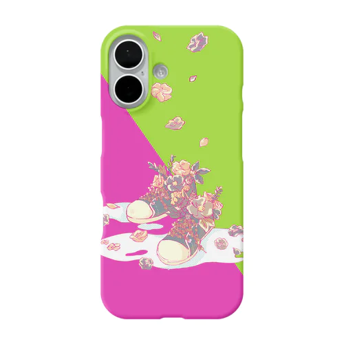 植物スニーカー iPhone Smartphone Case