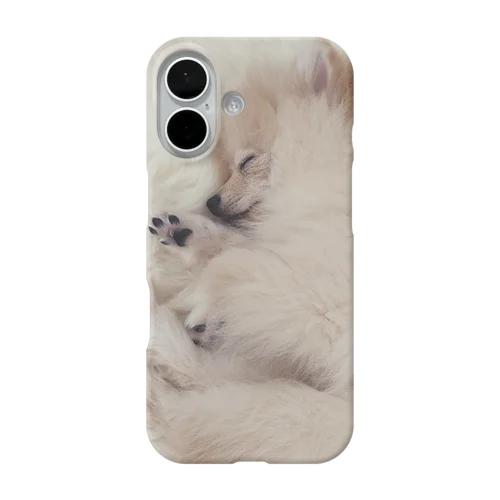 すやすやポメラニアンむめも iPhone Smartphone Case