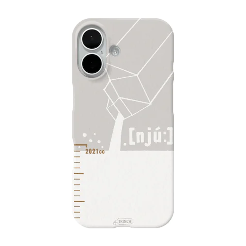 2021ccの牛乳 iPhone Smartphone Case