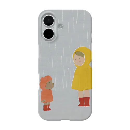 雨宿り iPhone Smartphone Case