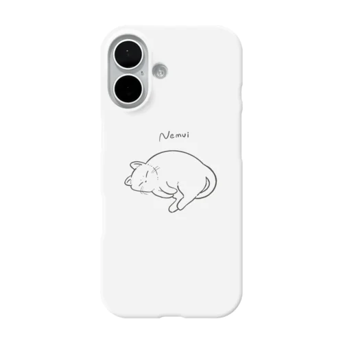 ねむねむにゃんこ大佐 iPhone Smartphone Case