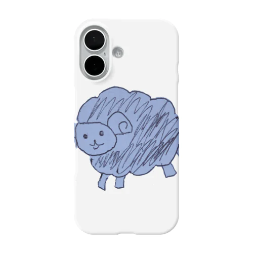 川に流される羊 iPhone Smartphone Case