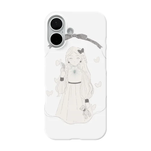 鏡を覗けば iPhone Smartphone Case