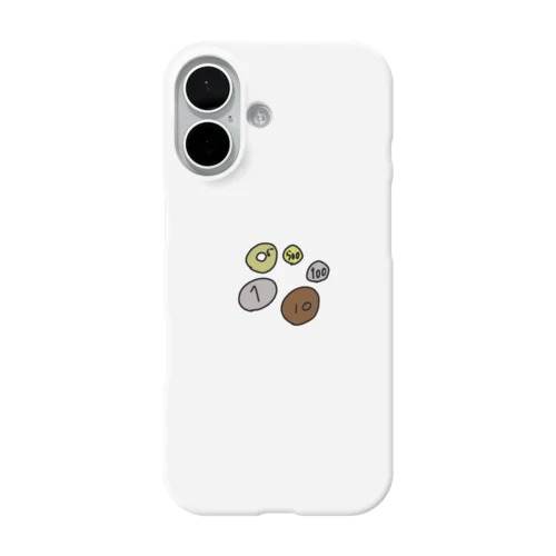 おかね iPhone Smartphone Case