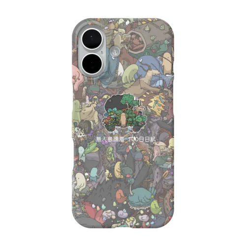無人島漂着100日日記 iPhone Smartphone Case