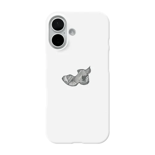 幾何学シューズモチーフ iPhone Smartphone Case