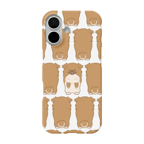 こっちむきぴぐお iPhone Smartphone Case