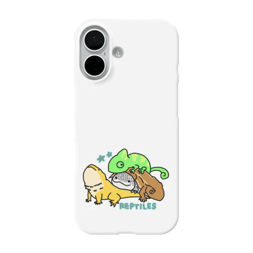 爬虫類集合 iPhone Smartphone Case