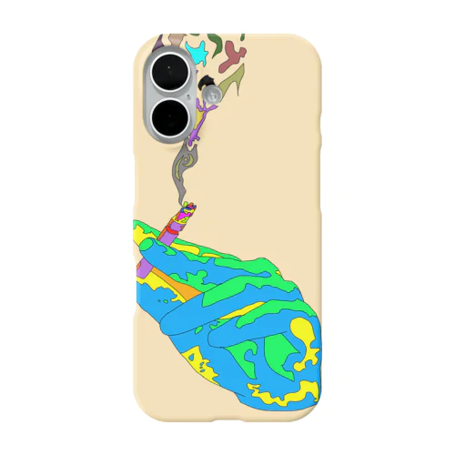 Earth smoke iPhone Smartphone Case