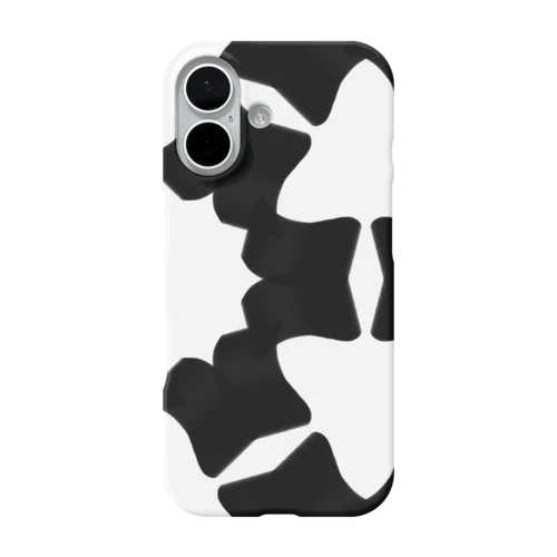 夢の中でモノクロ迷路 iPhone Smartphone Case