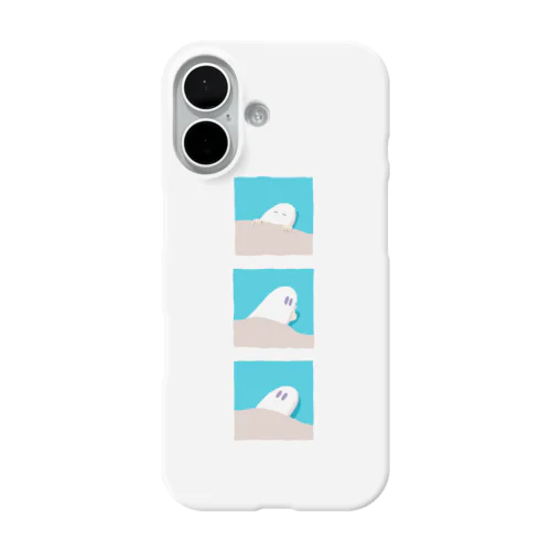 休日になにもできないななしのおばけちゃん iPhone Smartphone Case