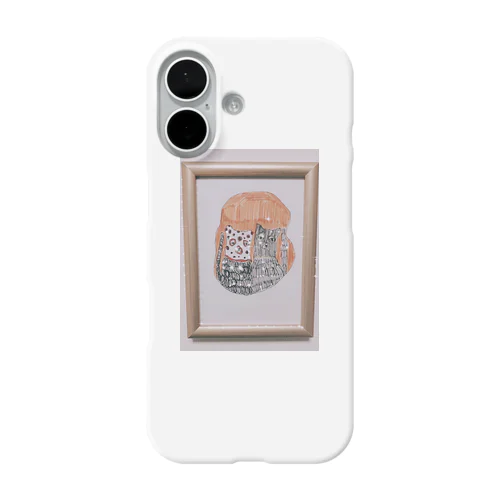 オシャレな泥棒猫さん。 iPhone Smartphone Case