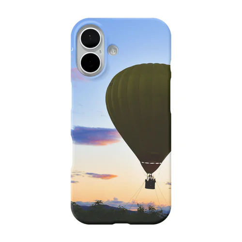 ニセコの夕空と気球 iPhone Smartphone Case