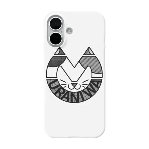 ショップロゴ モノクロ iPhone Smartphone Case