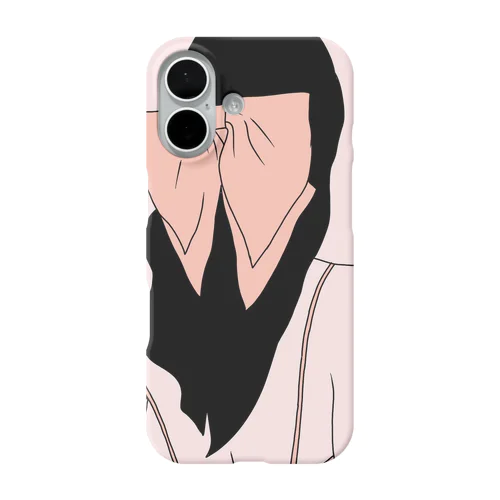女の子 iPhone Smartphone Case