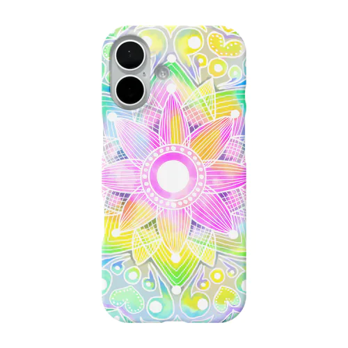蕾の中の曼荼羅 iPhone Smartphone Case
