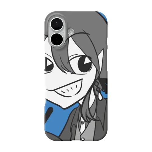カートゥーン風Secretさん iPhone Smartphone Case