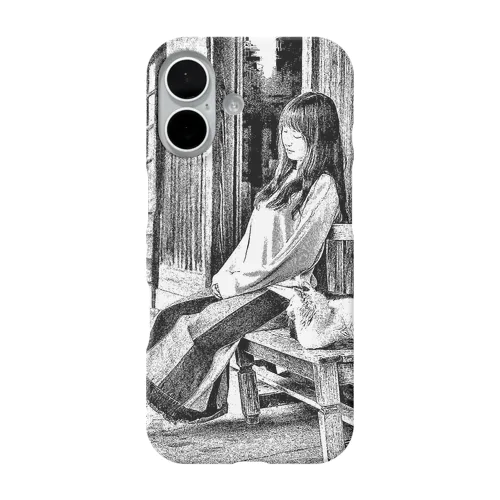 待ち合わせの乙女 iPhone Smartphone Case