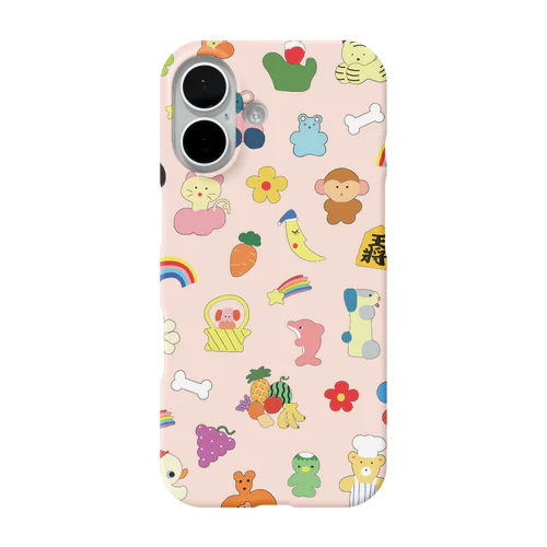 おしゃれフォン（ピンク） iPhone Smartphone Case