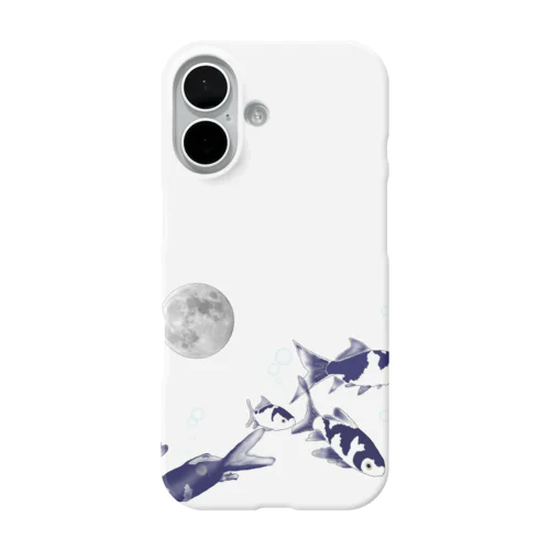 夜の金魚 iPhone Smartphone Case