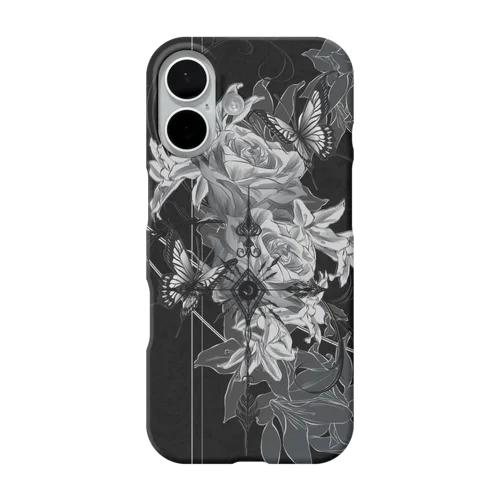 ✝︎(Black ver.) iPhone Smartphone Case