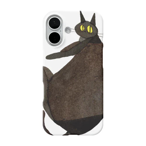Black cat iPhone Smartphone Case