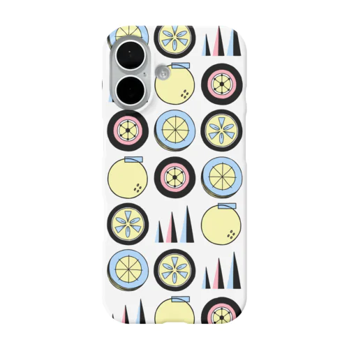 グレープフルーツサマー iPhone Smartphone Case