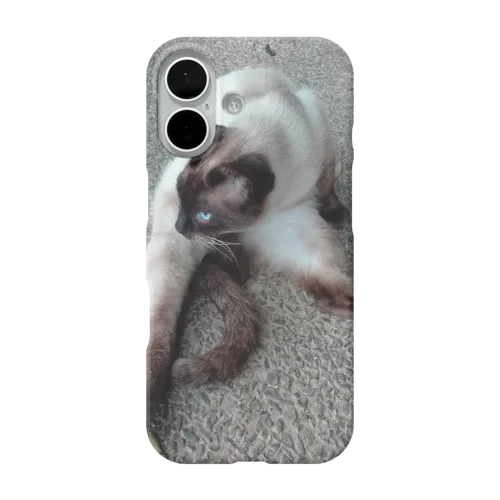 シャム猫 iPhone Smartphone Case