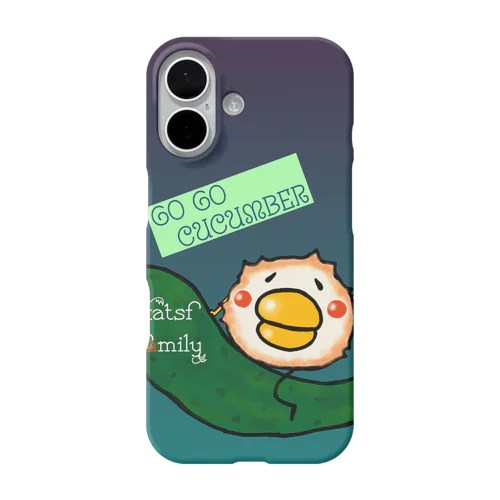 GO GO Cucumber iPhone Smartphone Case