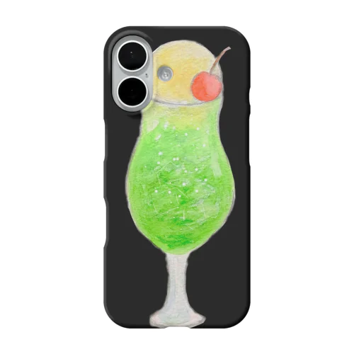 クリームソーダ iPhone Smartphone Case