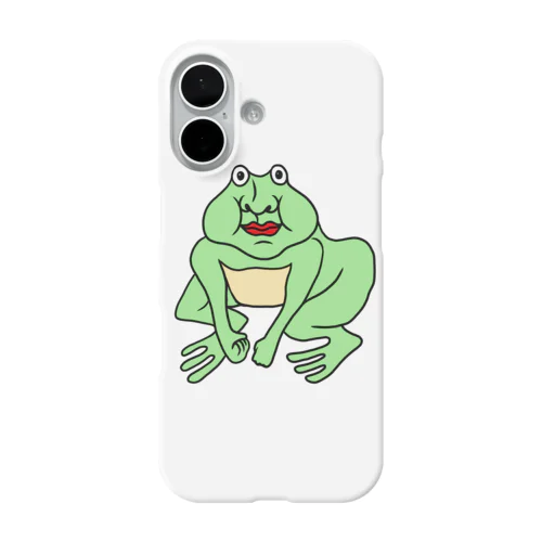かわいいカエルさん iPhone Smartphone Case