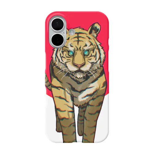 虎のあやかし-日の丸- iPhone Smartphone Case