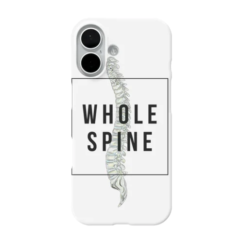 解剖学デザイン〜背骨〜 iPhone Smartphone Case