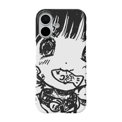 ﾆｬ!! iPhone Smartphone Case