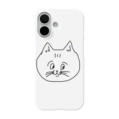 耳の先っぽふさふさねこ iPhone Smartphone Case