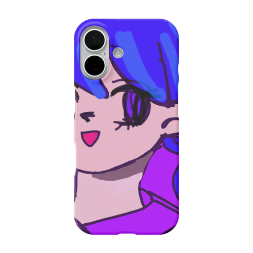 女の子 iPhone Smartphone Case