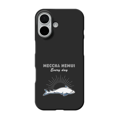 MECCHA NEMUI さめ iPhone Smartphone Case