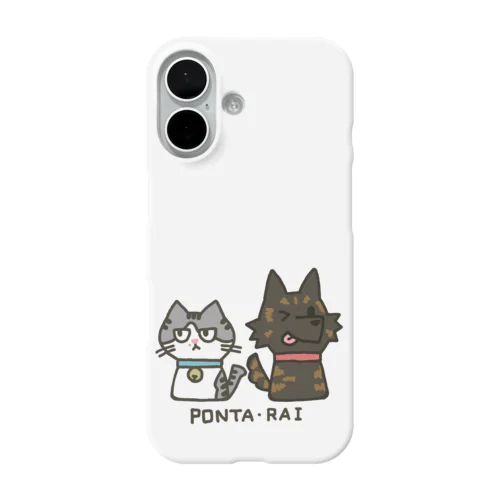 ぽんらい iPhone Smartphone Case