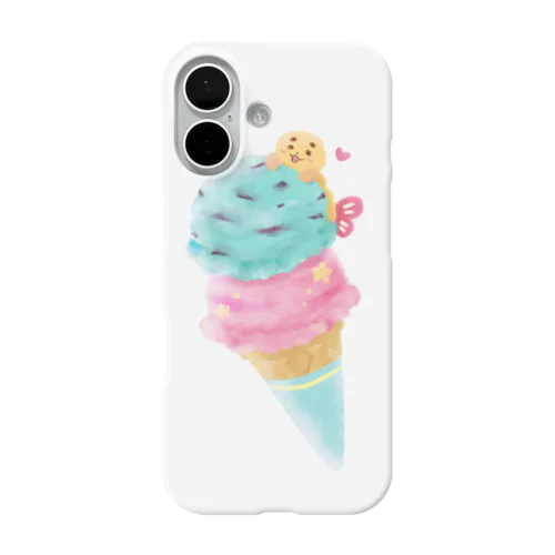 ハッピーアイスクリーム iPhone Smartphone Case