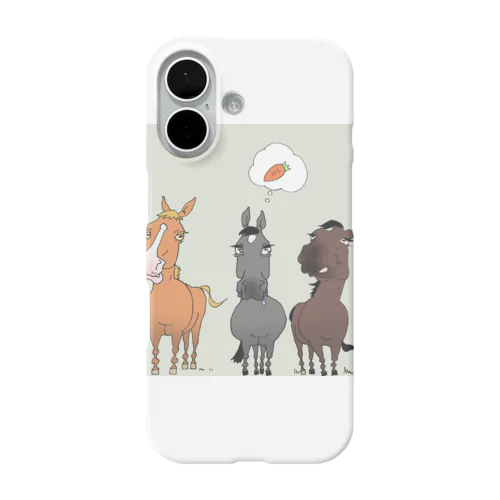 意味わからんけどそれが良い馬シリーズ iPhone Smartphone Case