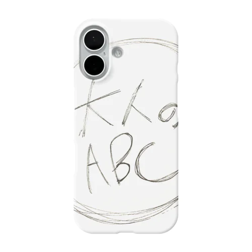 大人のABC iPhone Smartphone Case