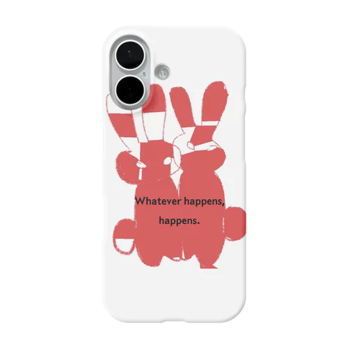 redrabbit赤いウサギ iPhone Smartphone Case