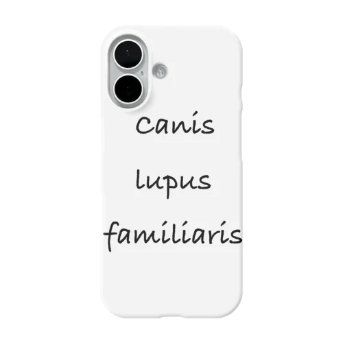 犬の学名 iPhone Smartphone Case